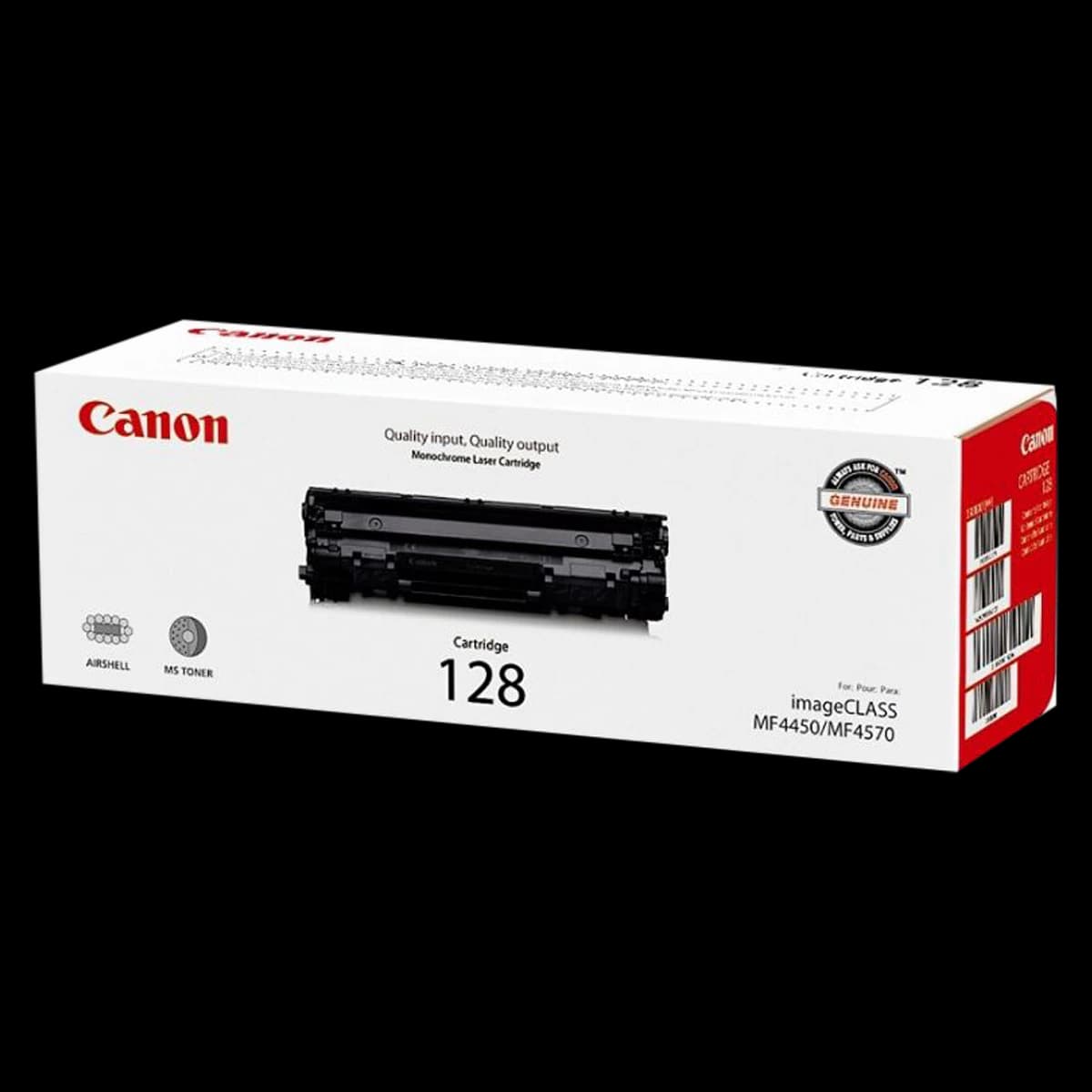 Canon 128 Black Toner Cartridge, 3500B001AA - Toner Canon 128 Black - Image 1