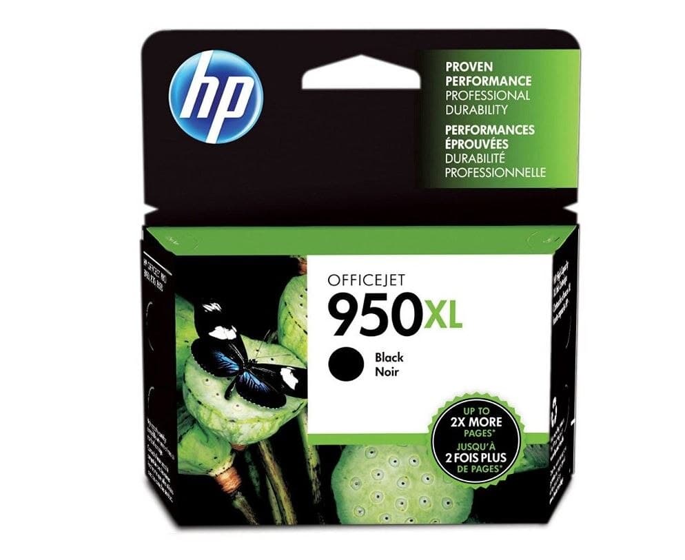 HP 950XL Black Original Ink Cartridge, CN045AN - Cartridge Ink HP #950XL - Image 1