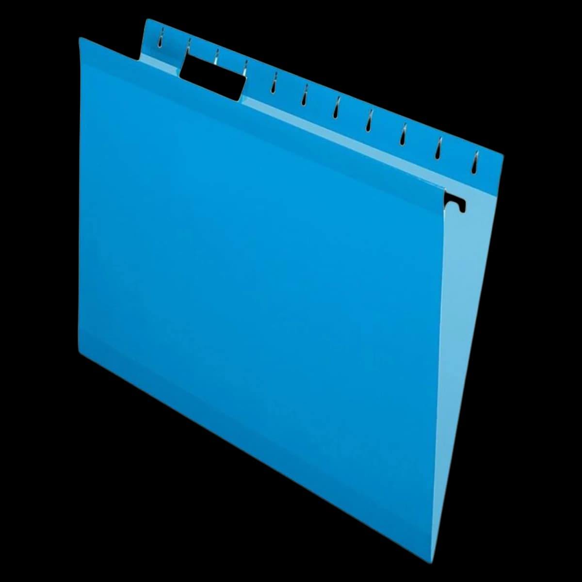 Office Depot Hanging Folders, Letter Size, 8.5" x 11", Blue, 25/Box - Folder Hanging Letter - Image 1