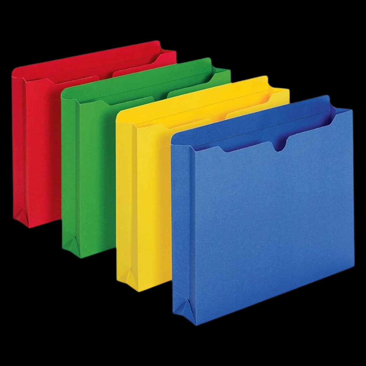 File Jacket Letter 2" Expansion, 8.5" x 11", 10/Pack - File Jacket Letter 2" Exp - Image 1
