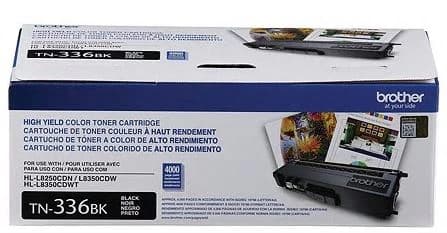 Brother TN-336BK High-Yield Black Toner Cartridge, Each - Cartridge Toner TN336BK - Image 1