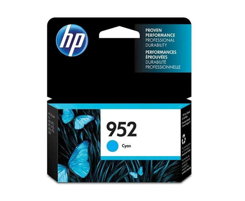 HP 952 Cyan Ink Cartridge (L0S49AN#140) - Cartridge Ink HP952 Cyan - Image 1