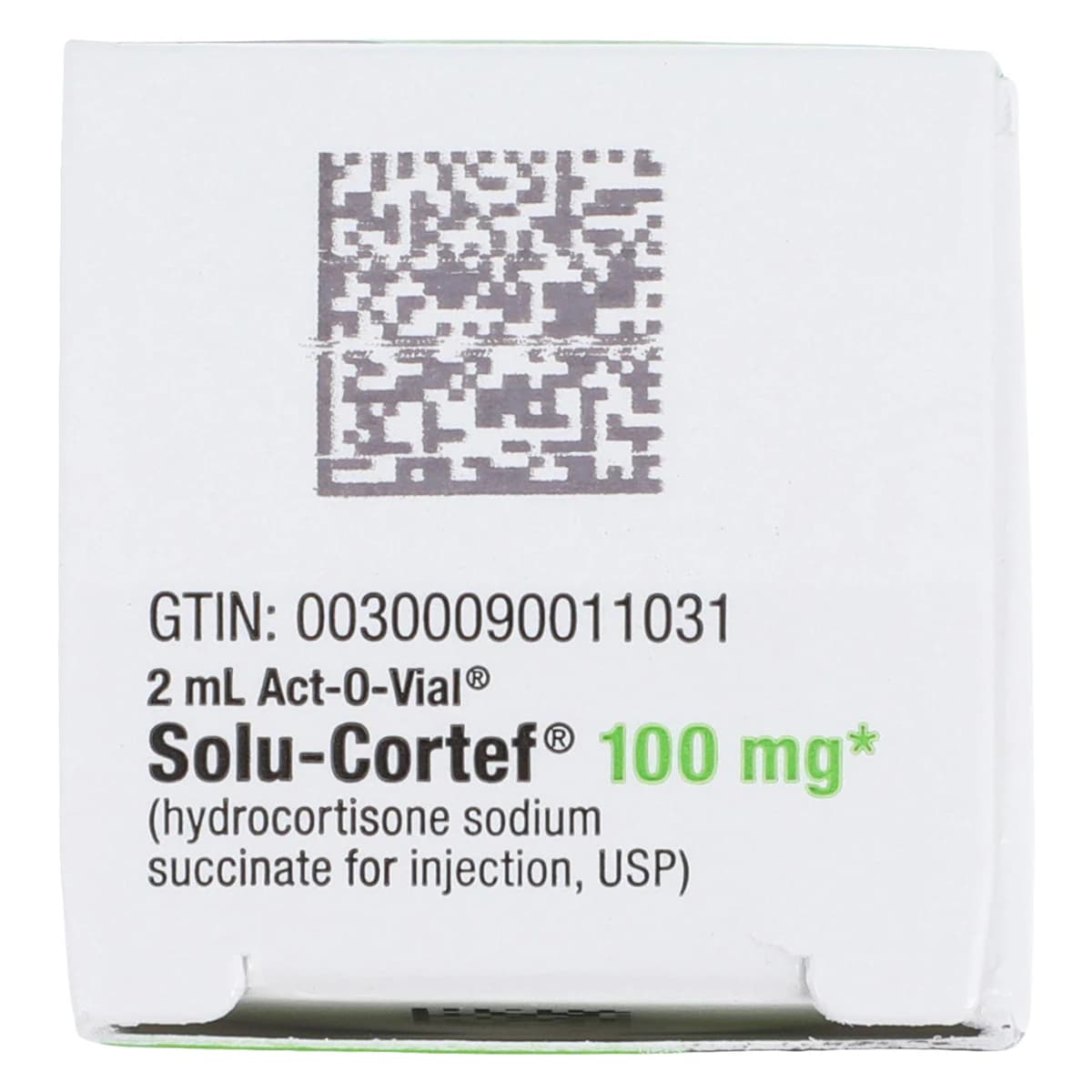 Solu-Cortef Act-O-Vial Injection, 100mg, Preservative-Free, Single-Dose Vial, 2mL thumbnail 6