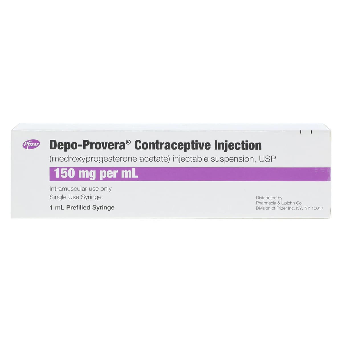 Depo-Provera Injection 150mg/mL Prefilled Syringe 1mL thumbnail 6