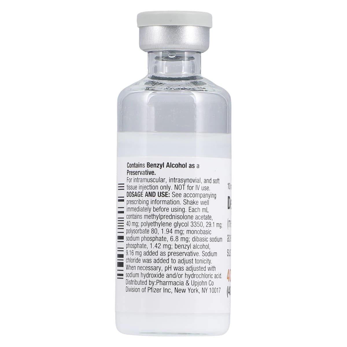 Depo-Medrol Injection 40mg/mL, Multi-Dose Vial (MDV), 10mL thumbnail 4