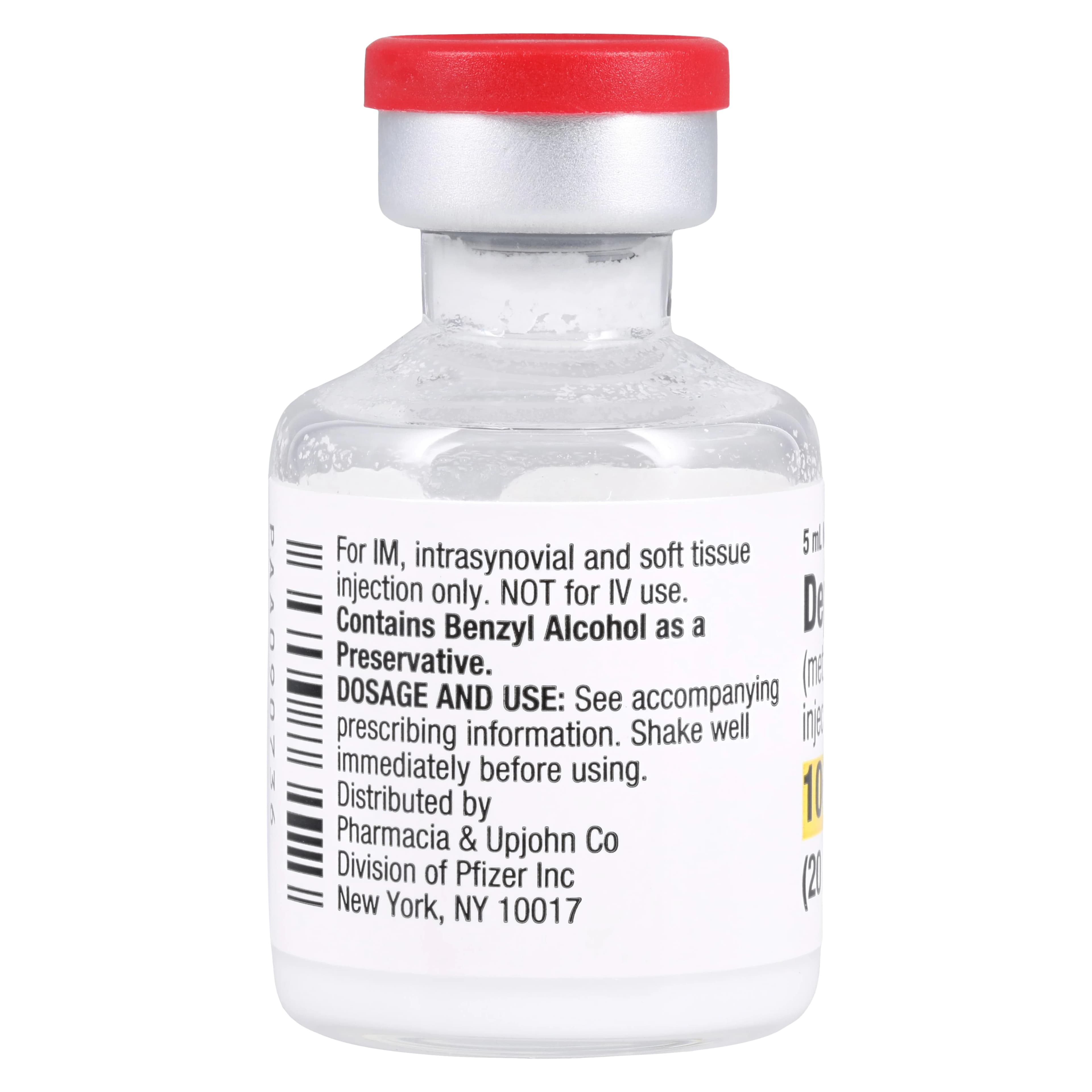 Depo-Medrol Injection 20mg/mL, MDV, 5mL Vial thumbnail 4