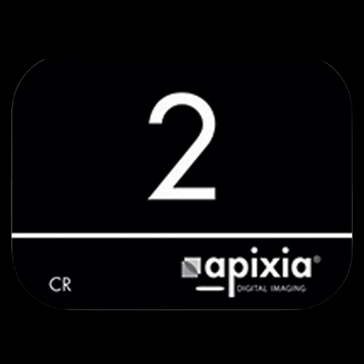 Apixia Dental Photostimulable Phosphor Plates (PSP), Reusable, Size 2, 4/Pkg - Apixia Dental Photostimulable Phosphor Plates (PSP) – Reusable, 4/Pkg - Size 2 - Image 1