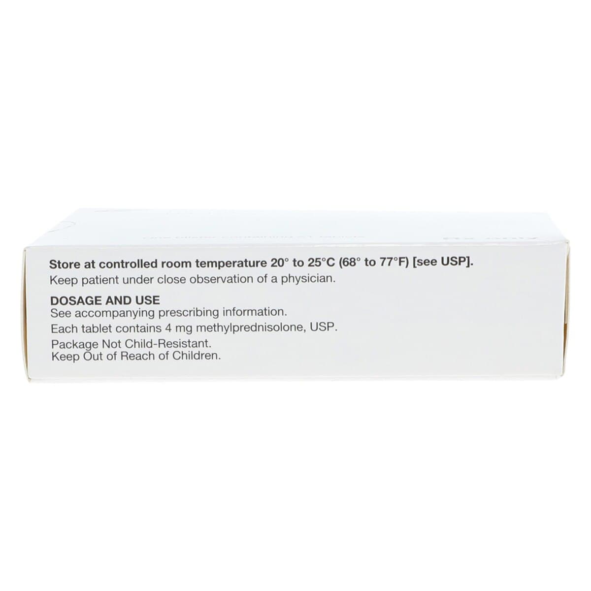 Medrol (Methylprednisolone) Tablets 4 mg, Unit Dose, 21/Package, Pfizer thumbnail 5