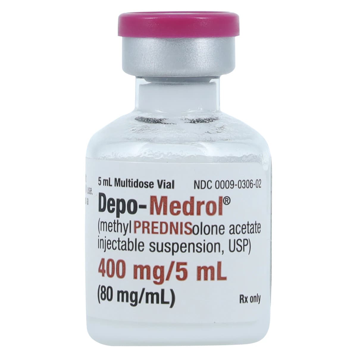 Depo-Medrol Injection 80mg/mL, MDV 5mL, 25/Package thumbnail 3