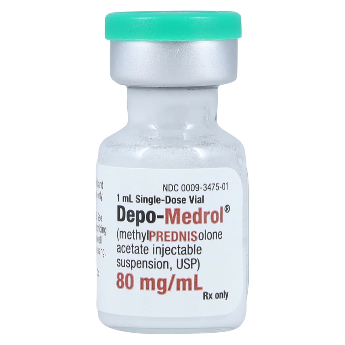 Depo-Medrol Injection 80mg/mL, Single Dose Vial (SDV), 1mL, 25/Package thumbnail 3