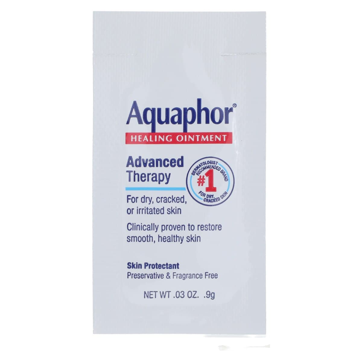 Aquaphor Healing Ointment, Unit-Dose Package, 0.9g, Fragrance Free, 144/Box thumbnail 3