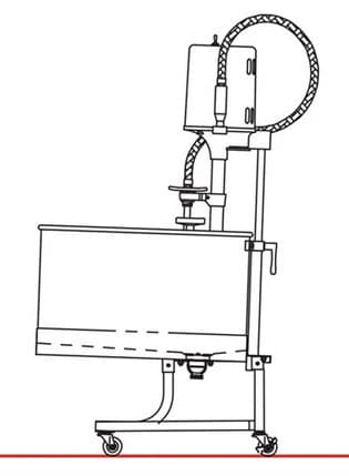 Whitehall Mfg Co Mobile Hydrotherapy Whirlpool with Carriage, Stainless Steel - Whirlpool Mobile w/Carriage - Image 1