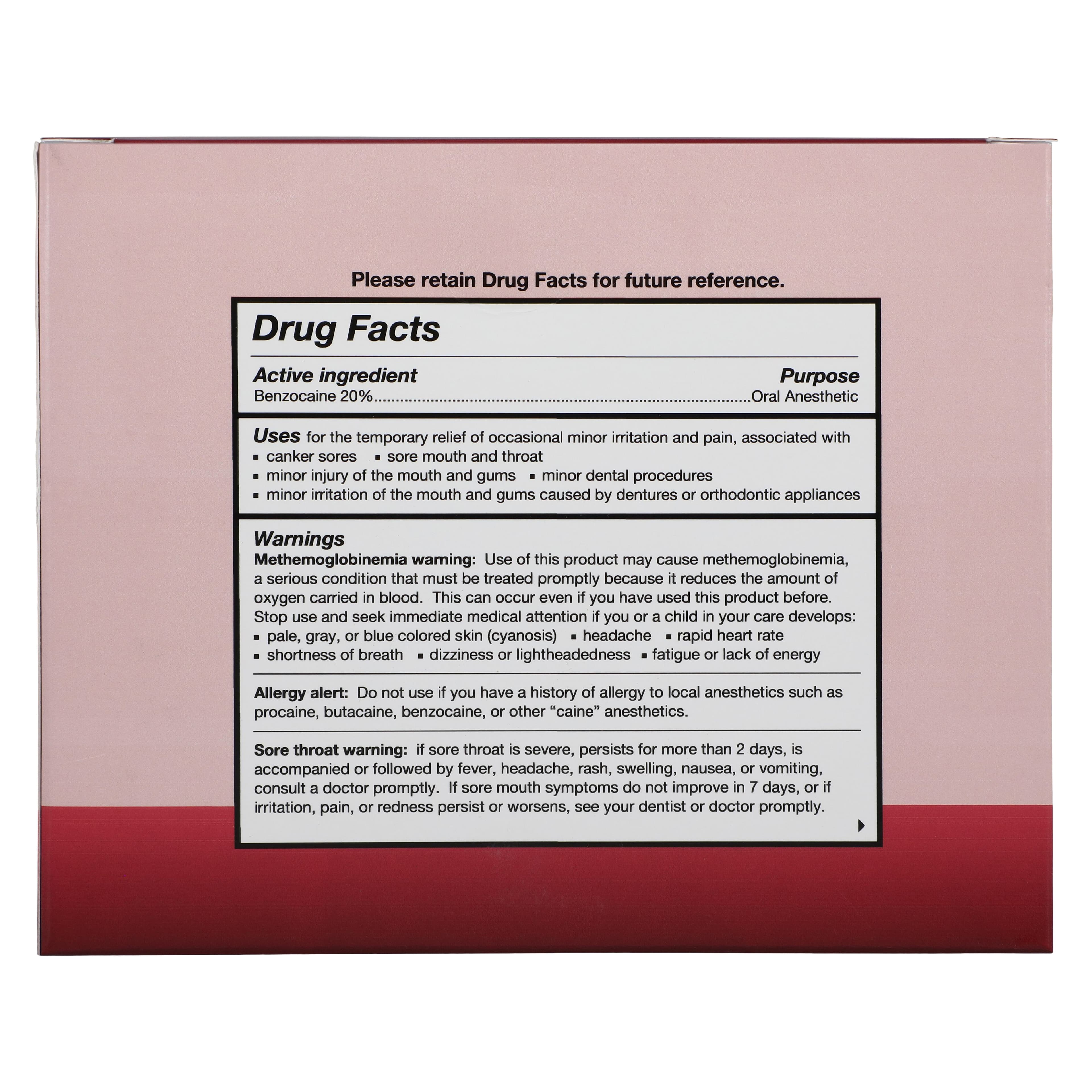 HurriCaine Topical Anesthetic Gel Unit Dose, Watermelon, 20% Benzocaine, Prefilled Syringes, 4 x 1.2g, 60/Box thumbnail 5