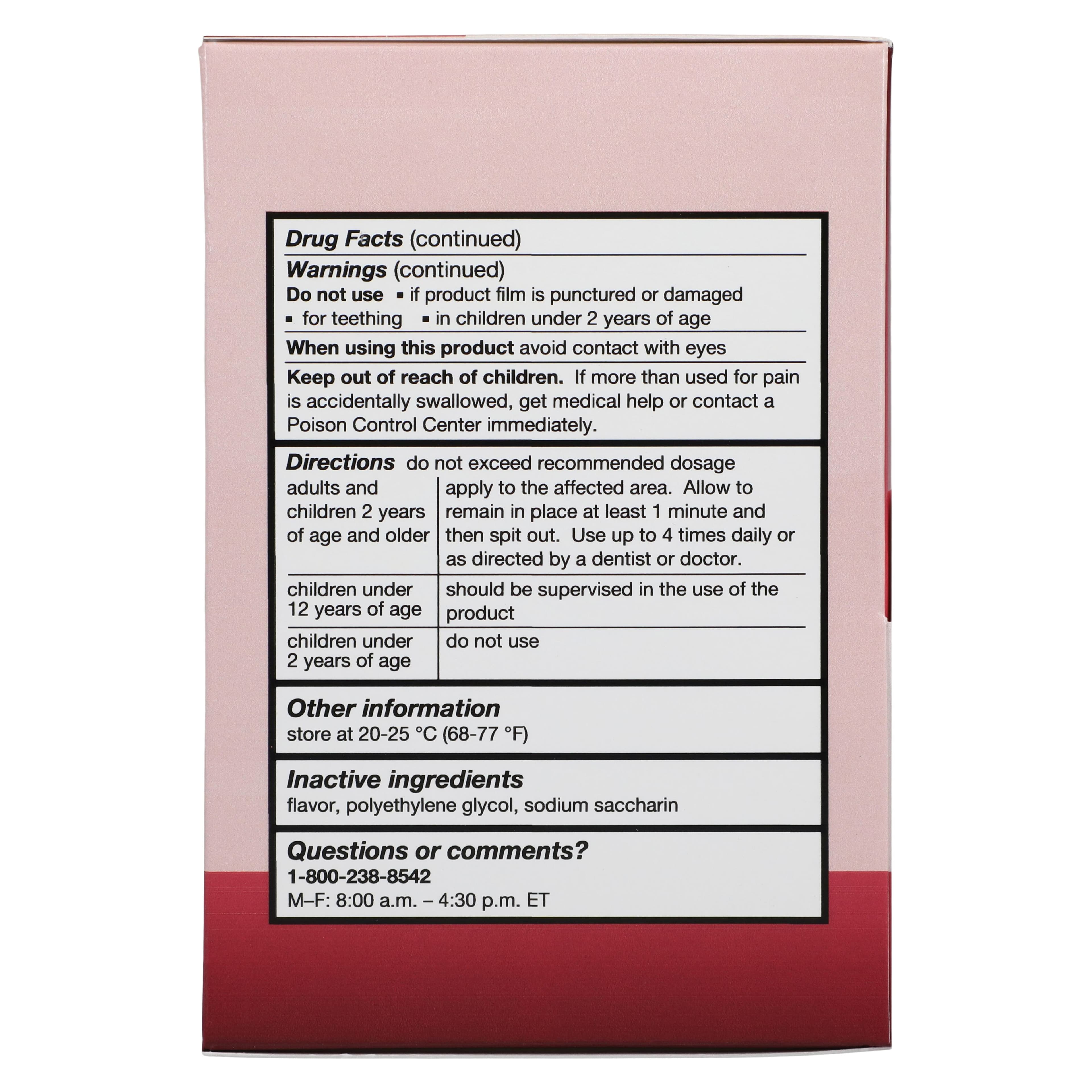 HurriCaine Topical Anesthetic Gel Unit Dose, Watermelon, 20% Benzocaine, Prefilled Syringes, 4 x 1.2g, 60/Box thumbnail 6