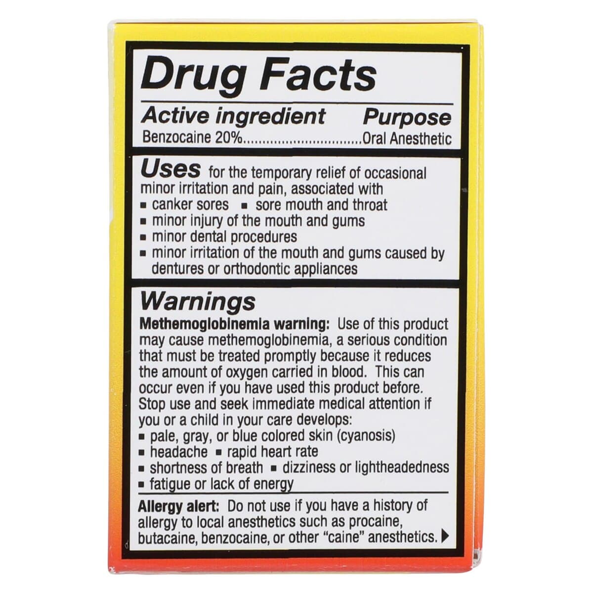 HurriCaine Topical Anesthetic Liquid, 20% Benzocaine, Wild Cherry, 1 oz Jar thumbnail 7