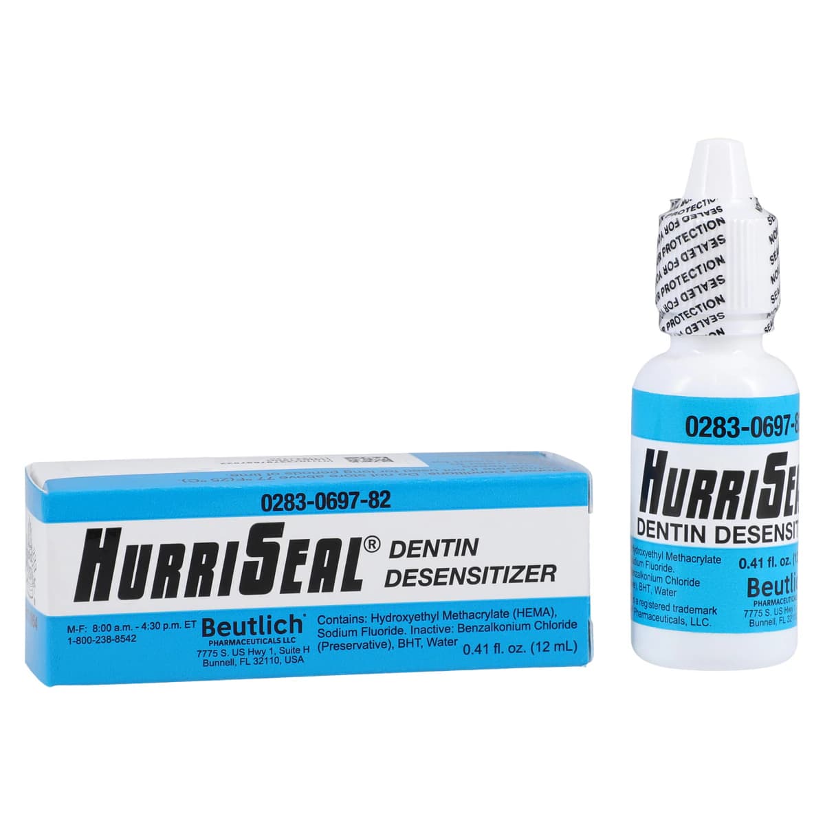 HurriSeal Dentin Desensitizer, HEMA-Based, 12 mL Bottle - HURRISEAL DENTIN DESENSITIZER 12ML - Image 1