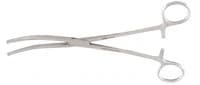 Miltex-Integra Pean Forcep, Curved, 9" Stainless Steel, Autoclavable, Each - Pean Forcep Curved - Image 1