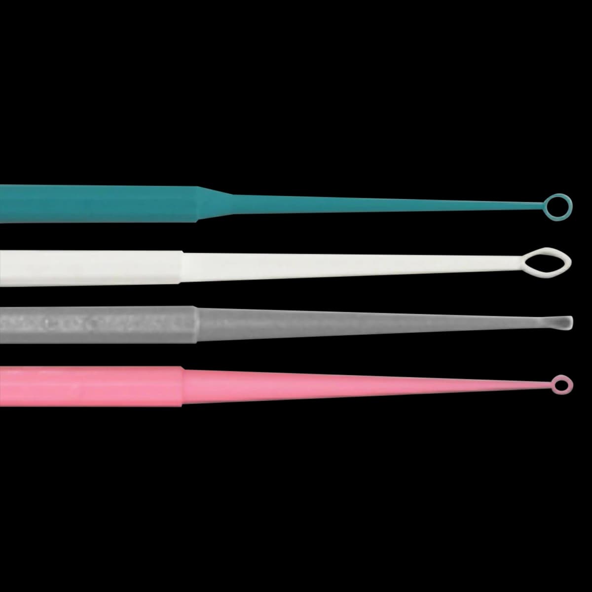 Ear Curette, 2mm Spoon, Plastic, Disposable, 50/Box - Ear Curette Disposable - Image 1
