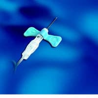 BD Vacutainer Push Button Blood Collection Set, 23G x 3/4" Winged, 12" Tubing, 50/Box - VACUTAINER PUSH BUTTN LUER 12" - Image 1