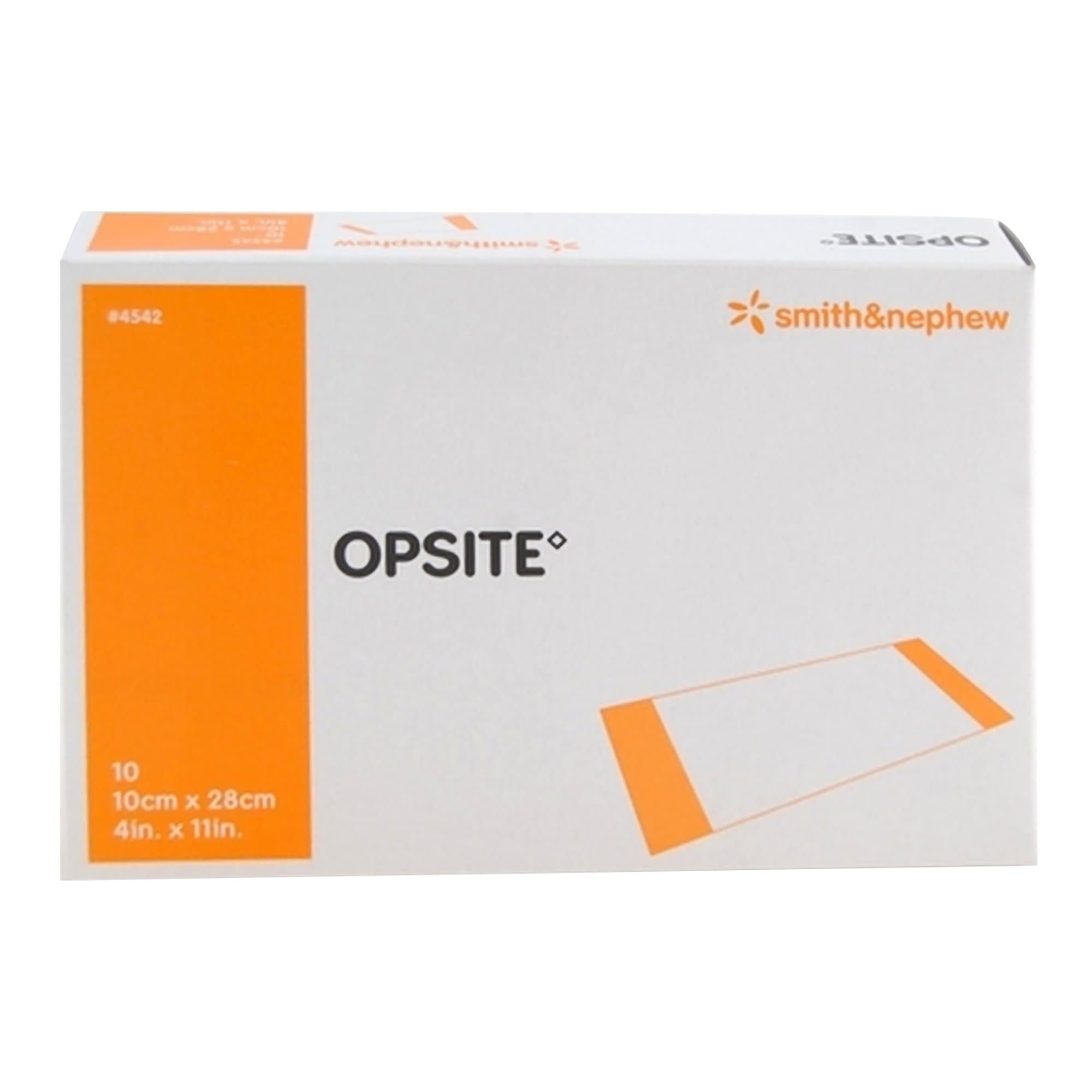 Opsite Transparent Film Dressing, 11" x 4", Sterile, Adhesive, Latex-Free - Opsite Transprnt Film Dressing - Image 1