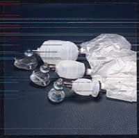 Mada Medical Adult Bag Mask Resuscitator with Reservoir and Pressure Release Valve, Reusable, 1432 - Bag Mask Resuscitators – Reusables - Adult - Image 1