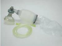 Mada Medical Products Manual Resuscitator Bag, Child Size, Silicone, with Mask, Reservoir Bag, and O2 Tubing - Manual Resuscitator Bag Child - Image 1