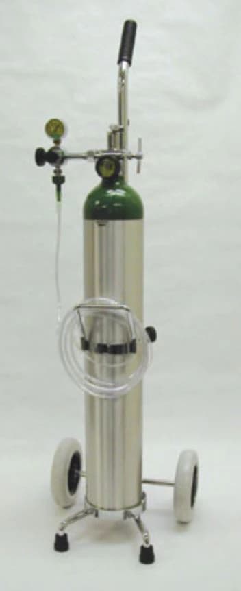 Mada Medical Products 1630-5E "E" Oxygen Kit on Cart, Empty, with 370C Cart - 1630-5E "E" Oxygen Kit on Cart - Image 1