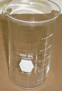 L&R Ultrasonic Cleaner Glass Beaker, 600 ml, Model 40006 - Ultrasonic Cleaner Glass Beakers, 600 ml, 40006 - Image 1