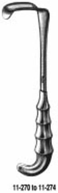 Miltex Kelly Retractor, 9-1/2" Stainless Steel, Each - Retractor Kelly Grip Handle - Image 1
