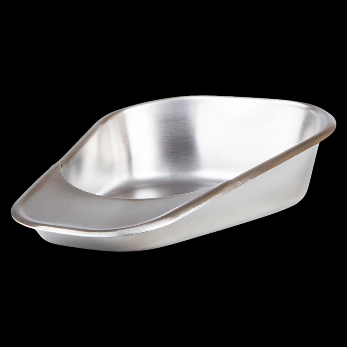 Medegen Fracture Bedpan, Stainless Steel, 1 qt, Each - Pan Bed Fractured S/s Ea - Image 1