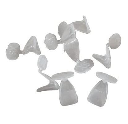DirectCrown Adult Anterior Temporary Crown Refill, Extra Small Incisor, 8/Pkg (AA-4) - DirectCrown® – Adult Refill Packs, 8/Pkg - Extra Small Upper and Lower Left Incisor - Image 1