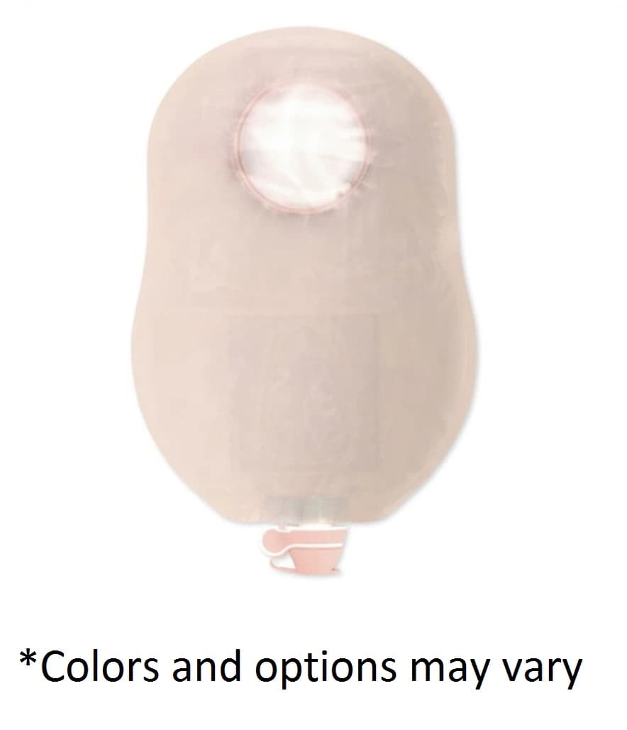 Hollister New Image 2-Piece Urostomy Pouch, Transparent/Green, Standard - Pouch Urosotomy - Image 1