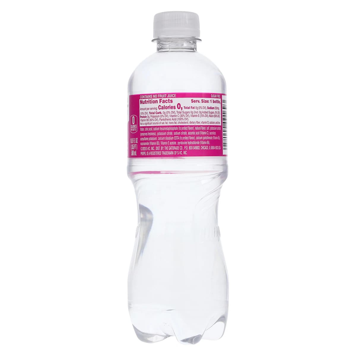 Propel Electrolyte Water, Berry, 500 mL Bottle, 24/Case thumbnail 3