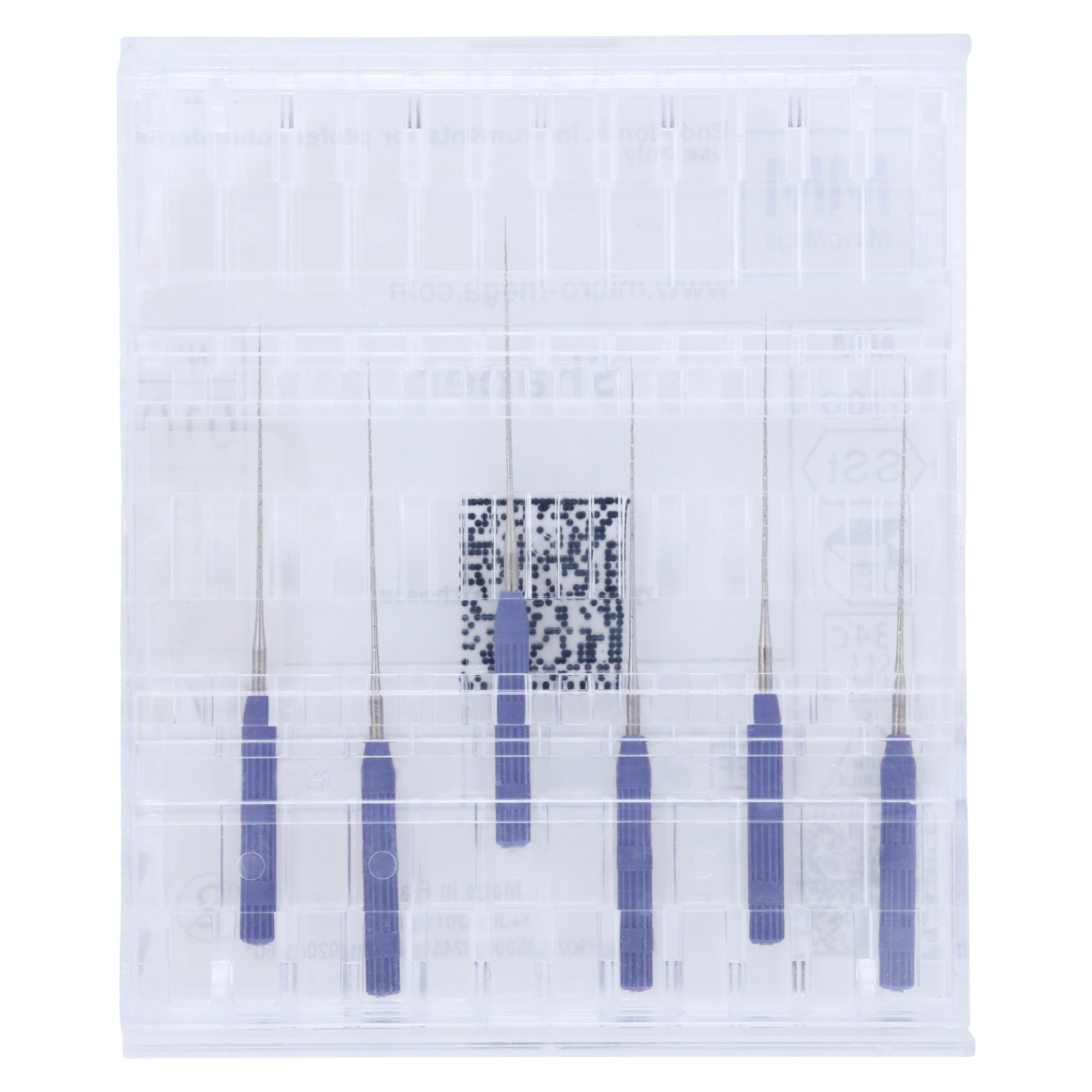Medidenta Shaper-Sonic Rotary File, 21mm, Size 10, Purple, Stainless Steel, 6/Pk thumbnail 2