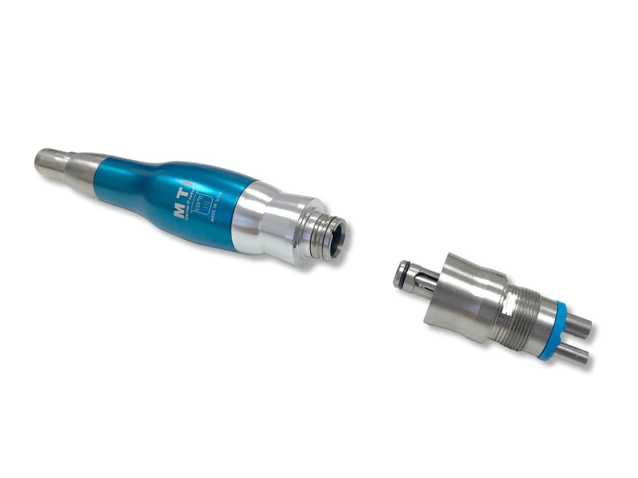 MTI Precision Products Blue Master Prophy AirLite Kit with 4-Hole Quick-Disconnect Coupler, 3,500 rpm - Blue Master Prophy AirLite Kit with 4-Hole Quick-Disconnect Coupler - Image 1