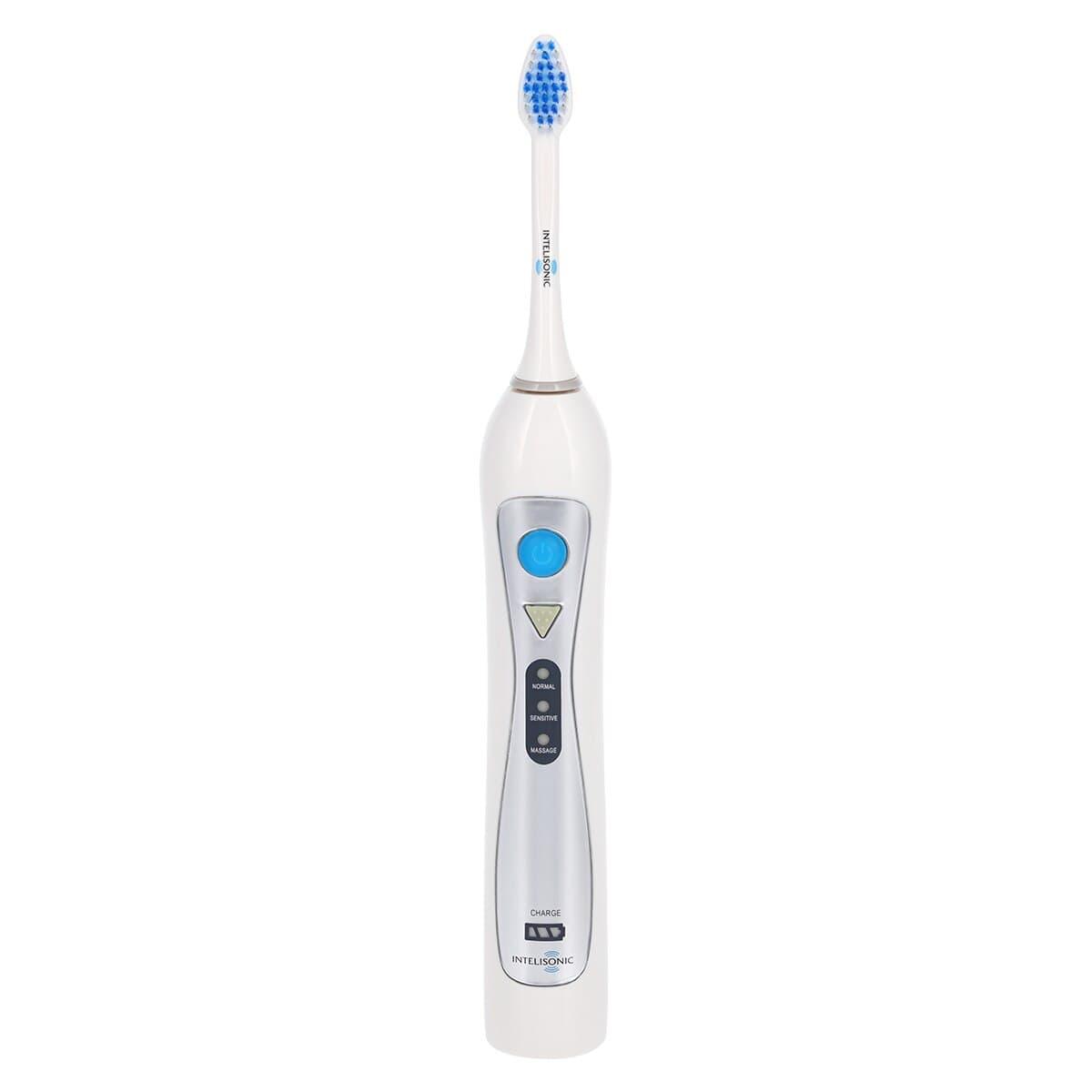 InteliSonic Sonic Toothbrush and UV Sanitizer, Rechargeable, 3 Modes, with 2 Brush Heads and Travel Case thumbnail 2
