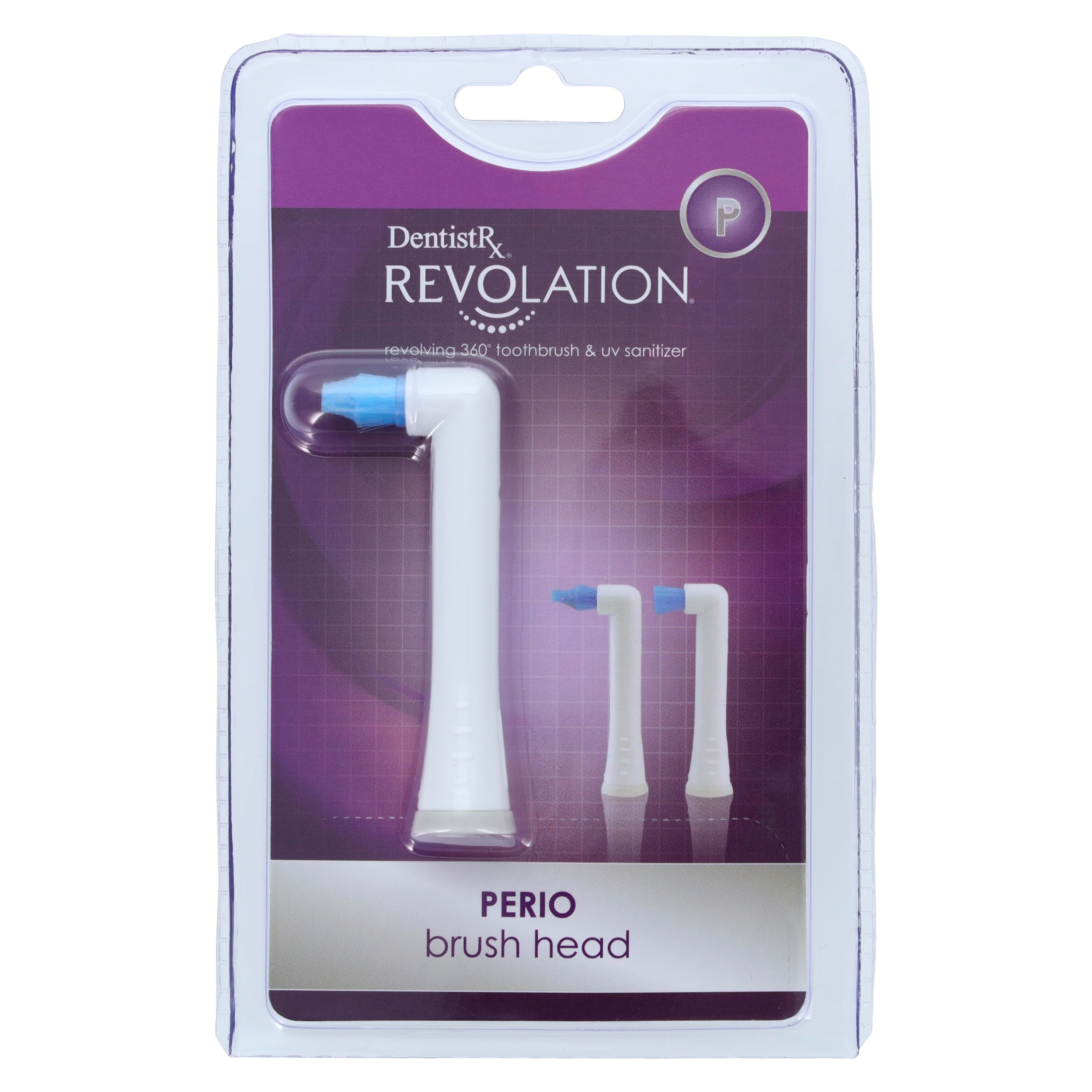 Dentistrx Revolation Brush Head Perio Replacement Head thumbnail 2