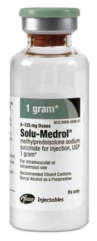 Solu-Medrol Injection 1gm MDV 16mL Vial thumbnail 2