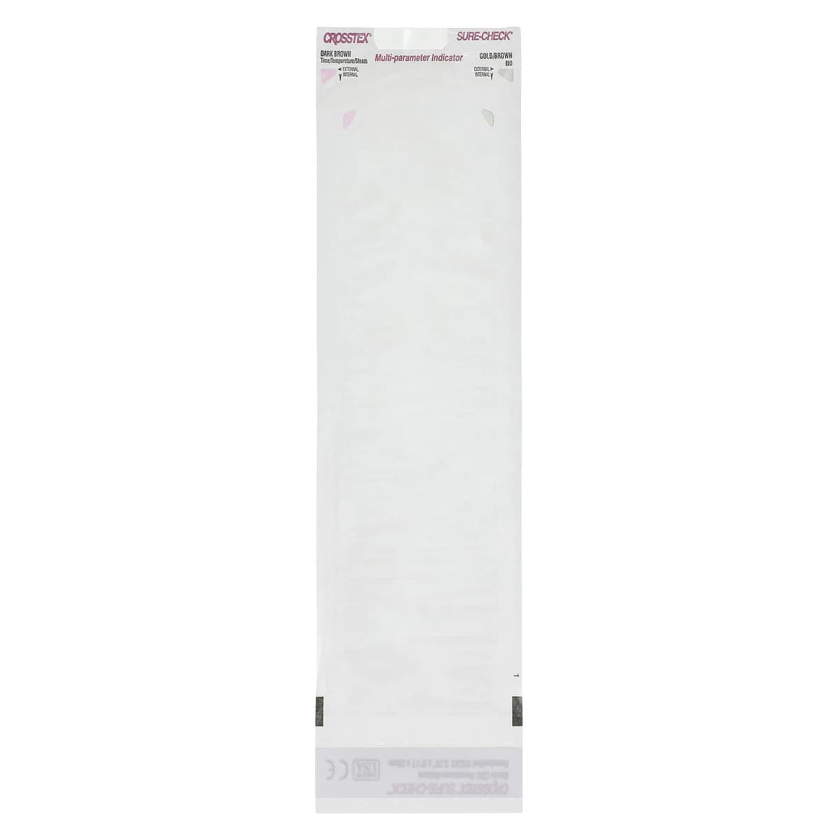 Crosstex Sure-Check Self-Seal Sterilization Pouches, 2.75" x 9", 200/Box, SCX2 thumbnail 2