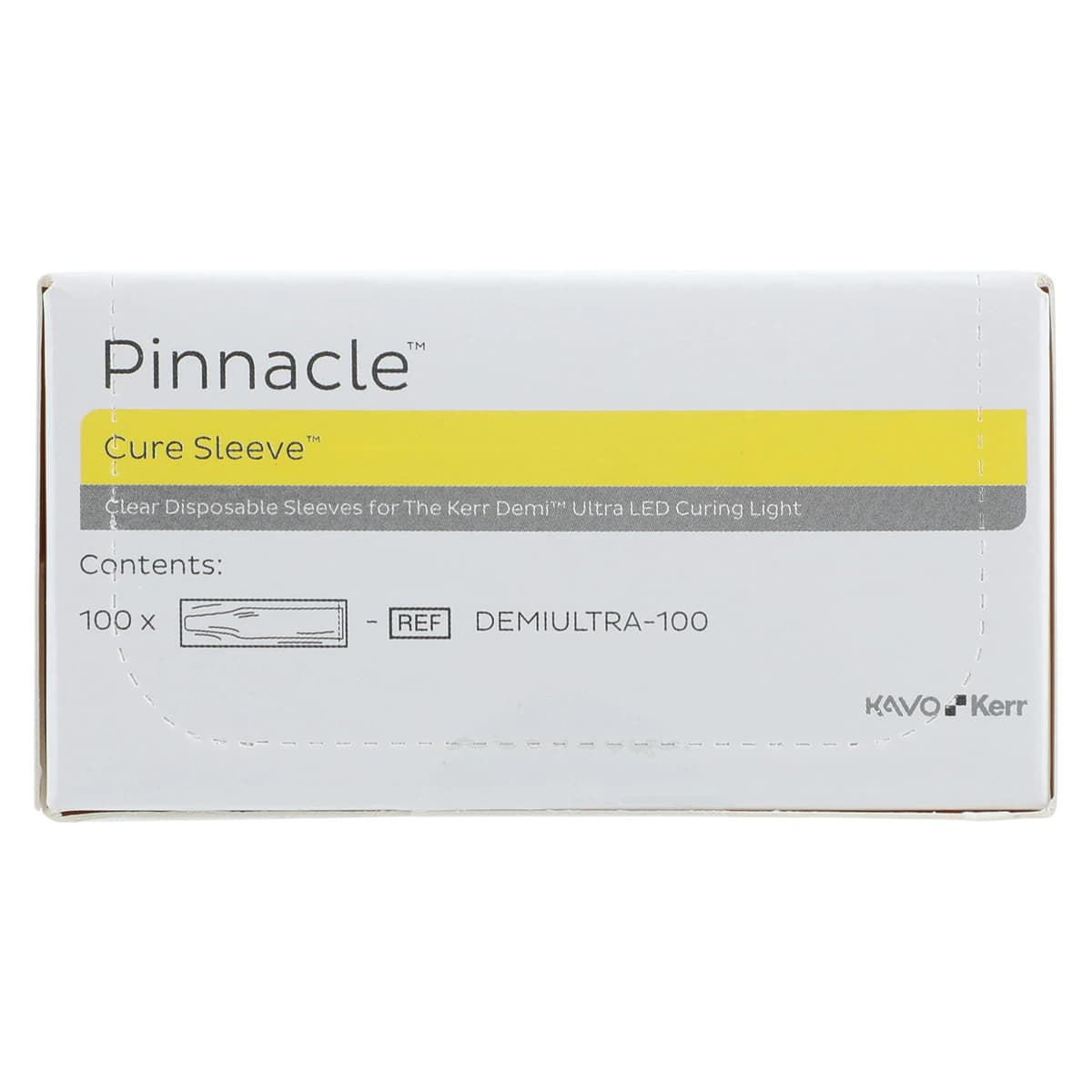 Pinnacle Demi Ultra Curing Light Sleeves, Clear, Disposable, 100/Box, DEMIULTRA-100 thumbnail 5