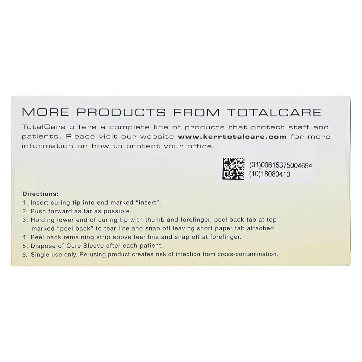 Cure Sleeve® Tip Covers for Curing Light Tips, Fits 13 mm Tips, 400/Box, Model 4513 thumbnail 7