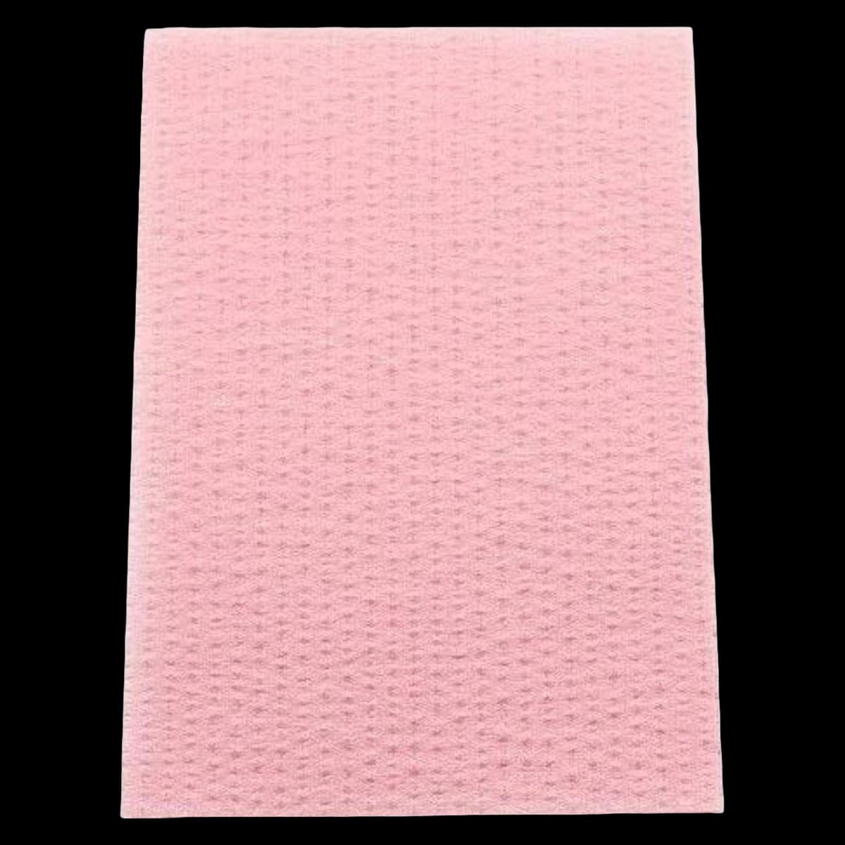 Crosstex Professional Regular 3-Ply Paper Patient Bibs, Dusty Rose, 13" x 19", 500/Case, WTXDR thumbnail 2