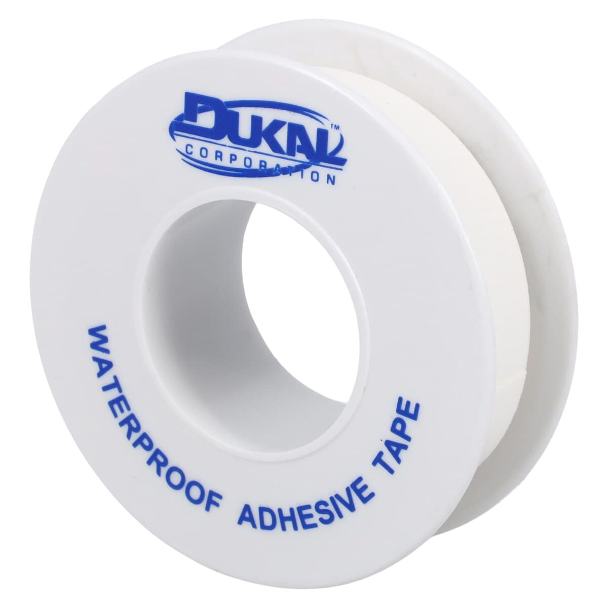 Dukal Waterproof Adhesive Dressing Tape, Cloth, 0.5" x 5 yd, White, Non-Sterile, 24/Box thumbnail 3