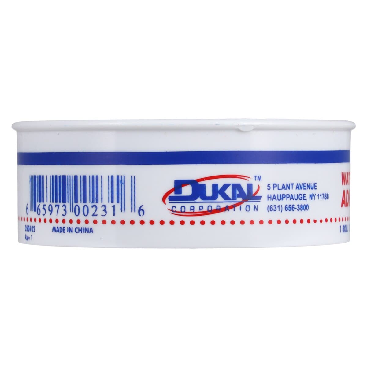Dukal Waterproof Adhesive Dressing Tape, Cloth, 0.5" x 5 yd, White, Non-Sterile, 24/Box thumbnail 5