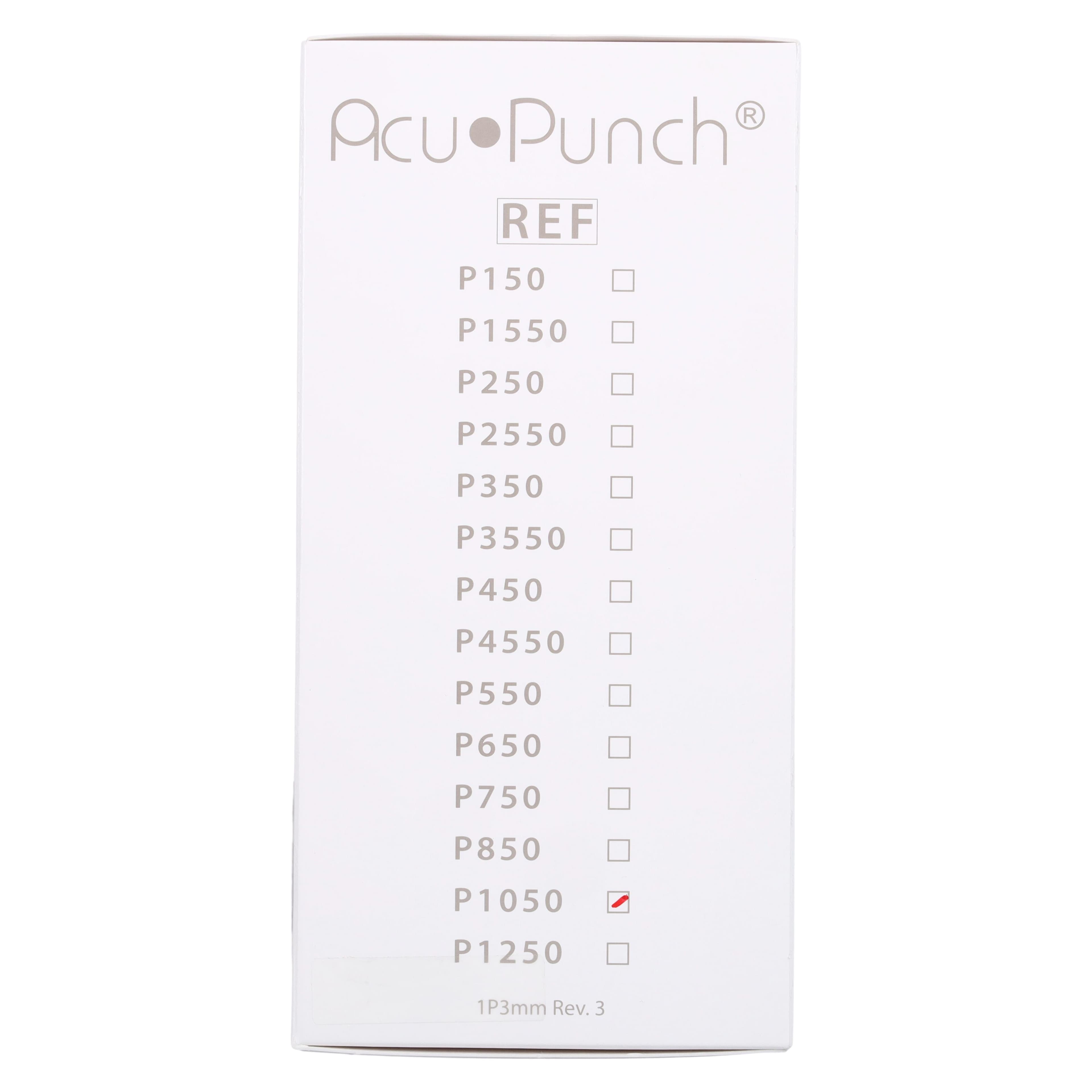 Acu-Punch Dermal Biopsy Punch, 10mm, Stainless Steel Blade, Sterile, Disposable, 50/Box thumbnail 5