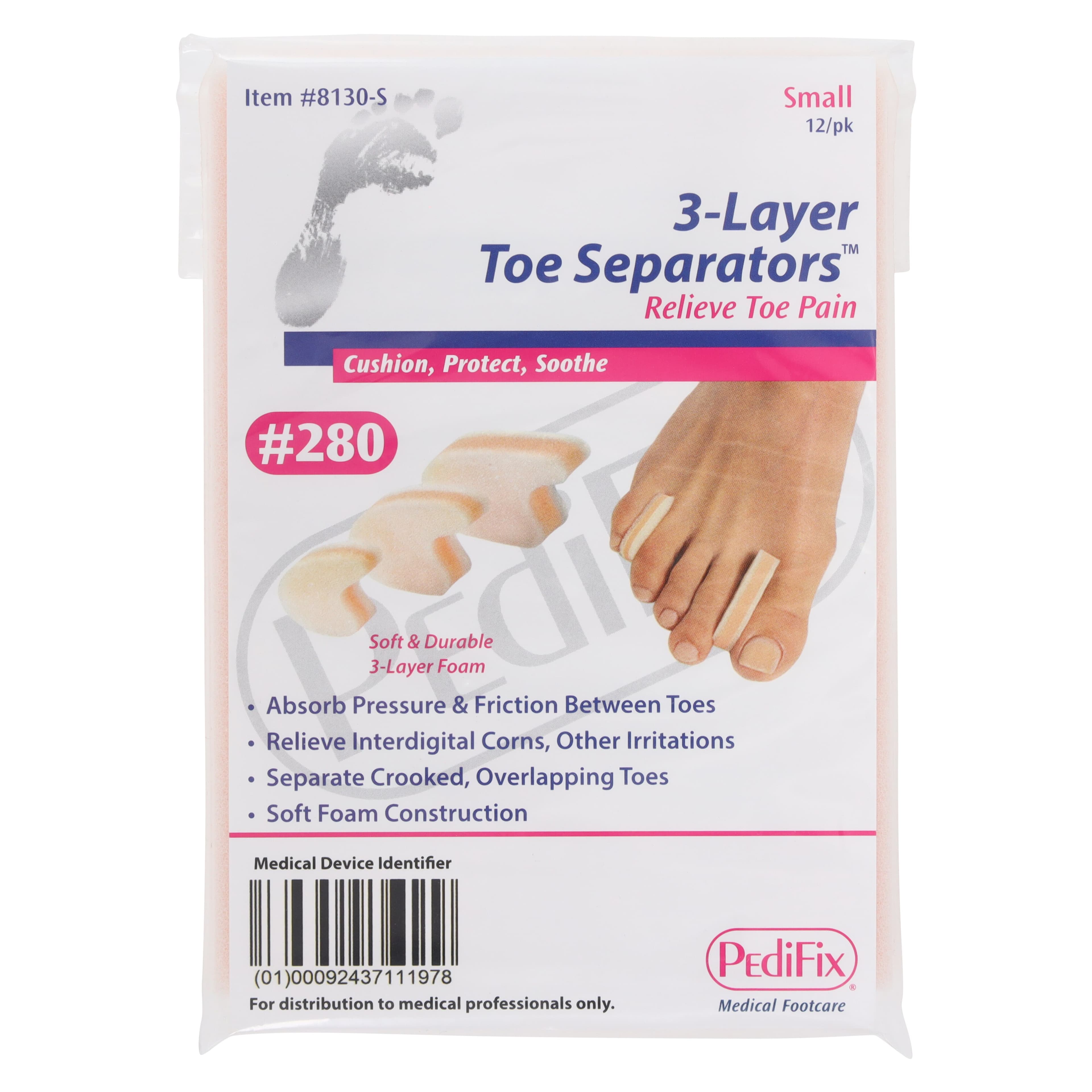 Pedifix Toe Separator, Small, Polyfoam thumbnail 3