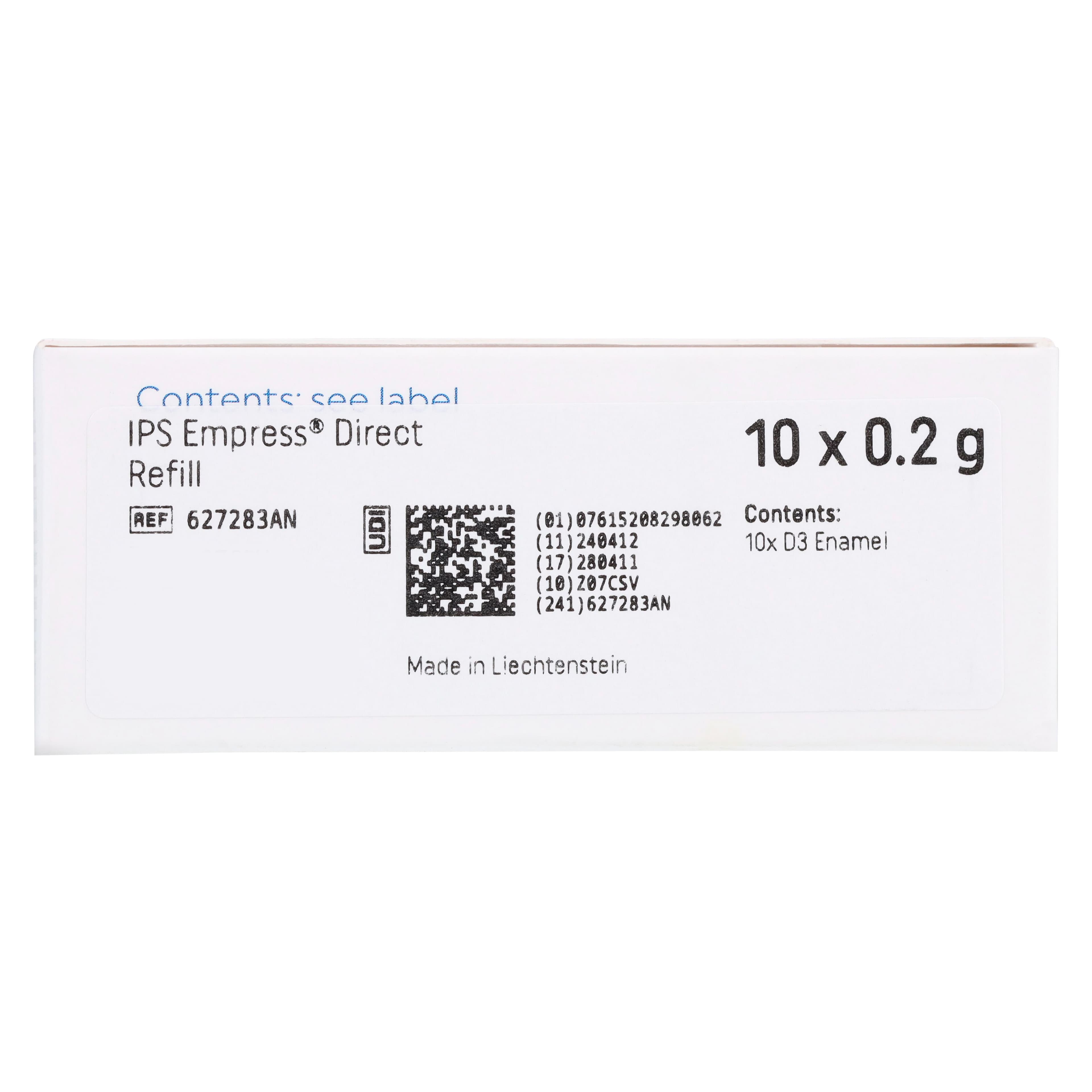 IPS Empress Direct Light-Curing Nanohybrid Composite, D3 Enamel, 0.2 g Cavifil Refill, 10/Pkg, 627283AN thumbnail 4