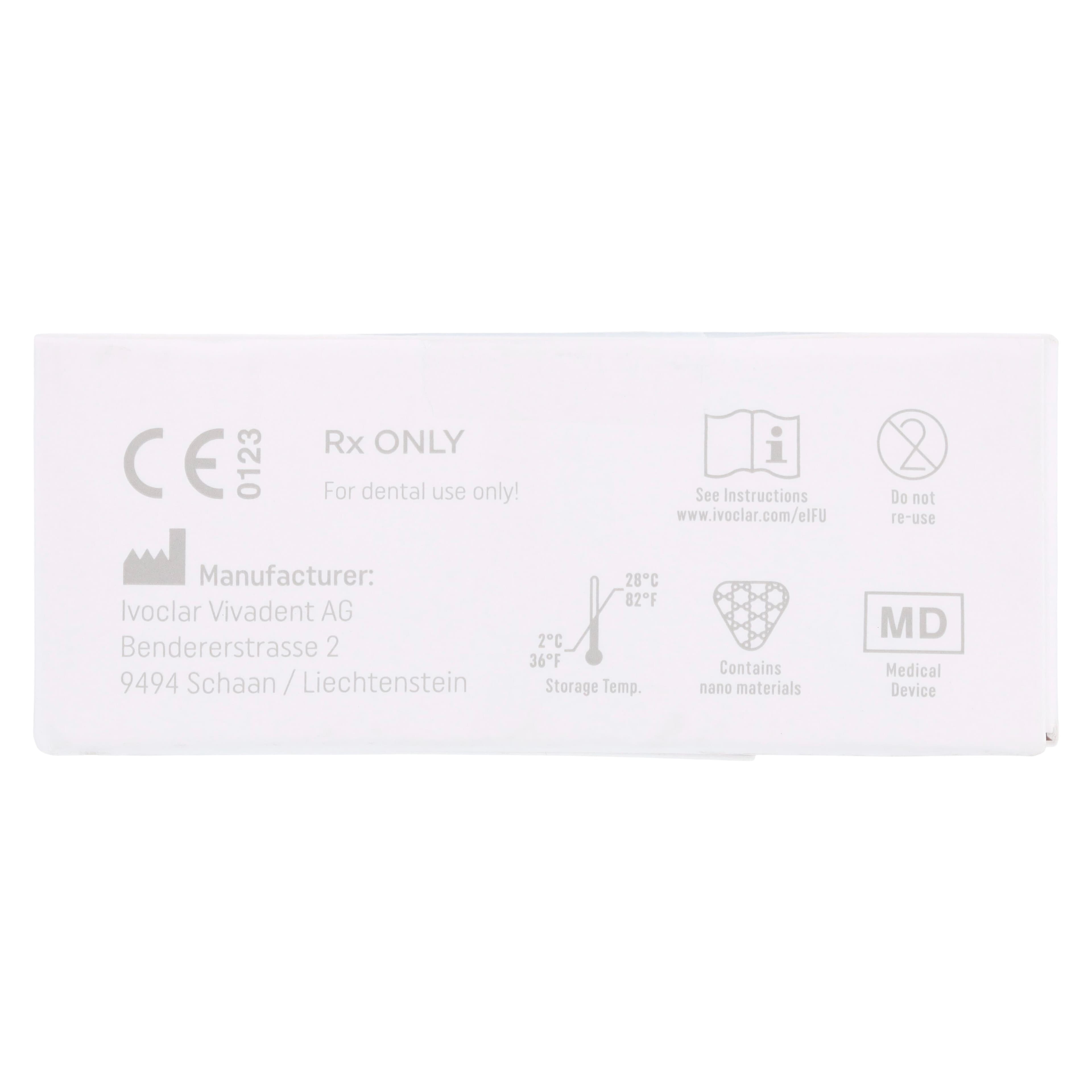 IPS Empress Direct Light-Curing Nanohybrid Composite, Trans 20 Translucent, 0.2 g Cavifil Refill, 10/Pkg, 627286AN thumbnail 3