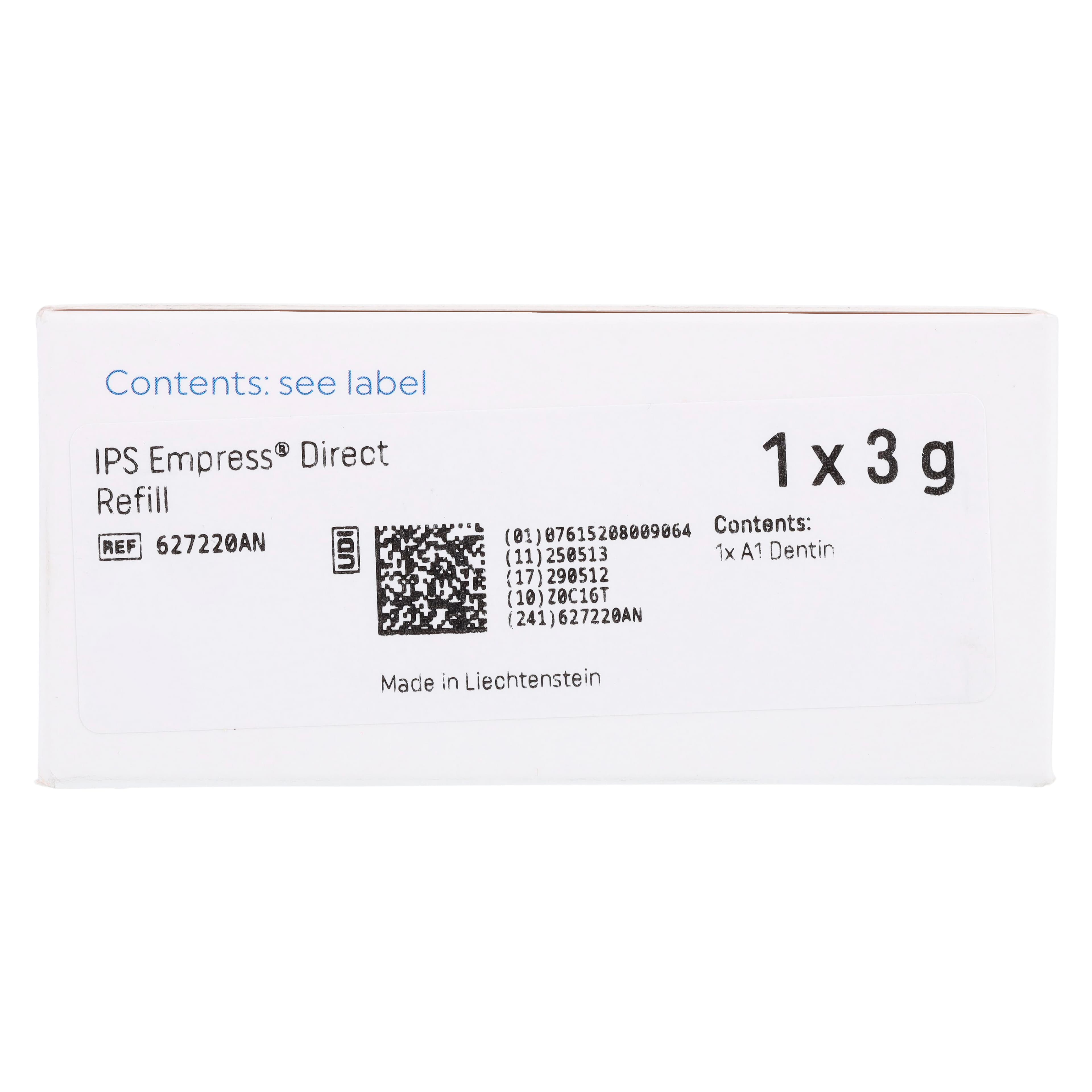 IPS Empress Direct Light-Curing Nanohybrid Composite Syringe Refill, A1 Dentin, 3g, 627220AN thumbnail 5