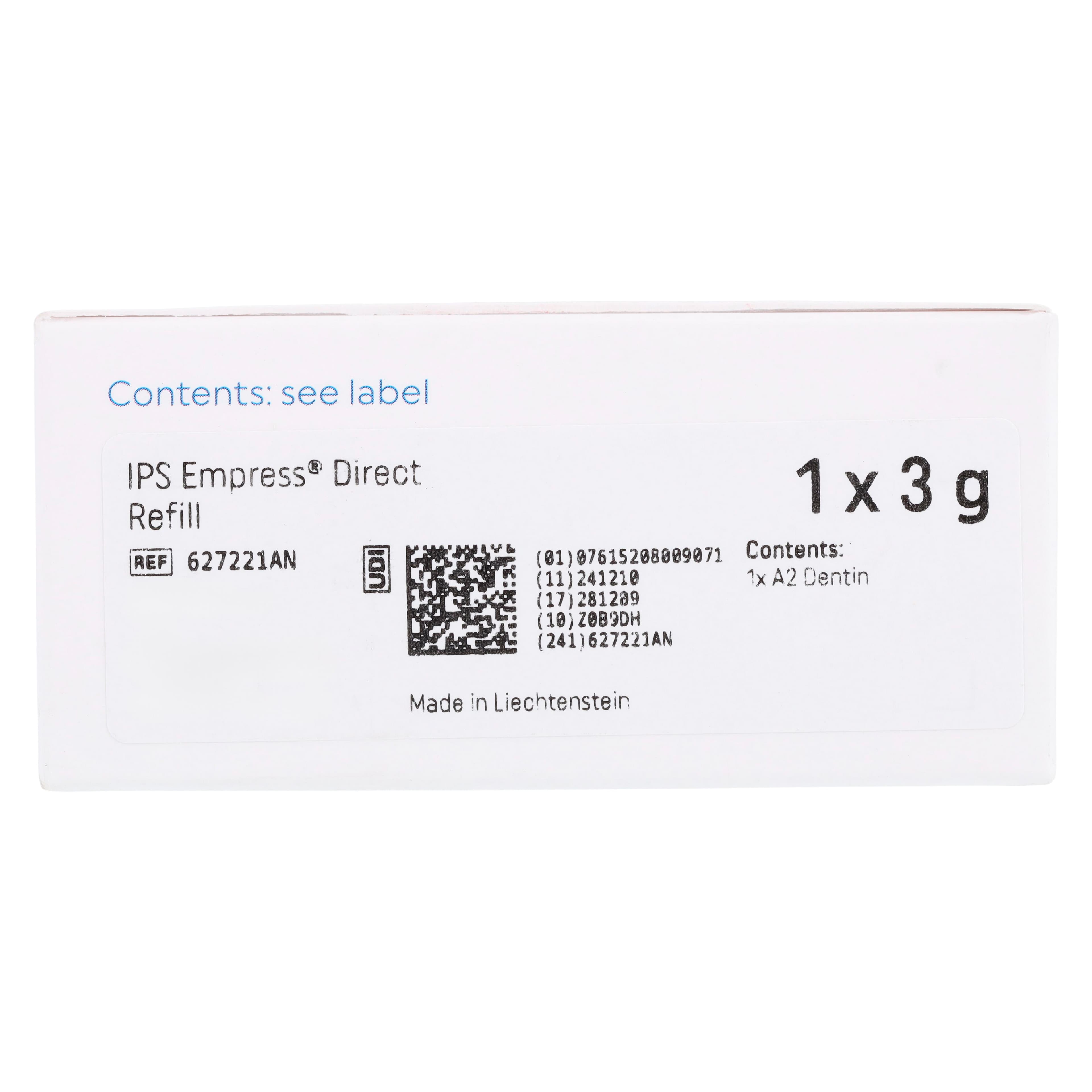 IPS Empress Direct Dentin A2 3g Syringe Refill, 1/Pkg, 627221AN thumbnail 5